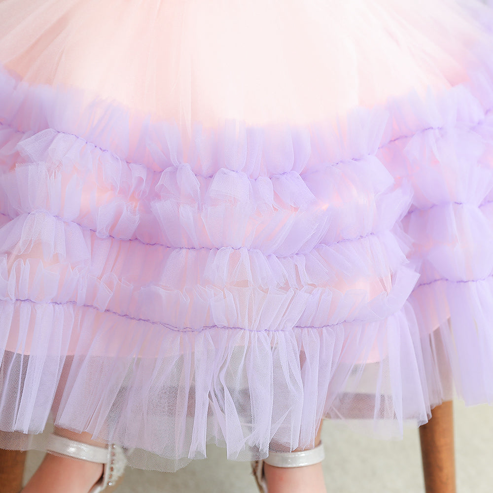 Beautiful Multi Frill Party Dress Frock